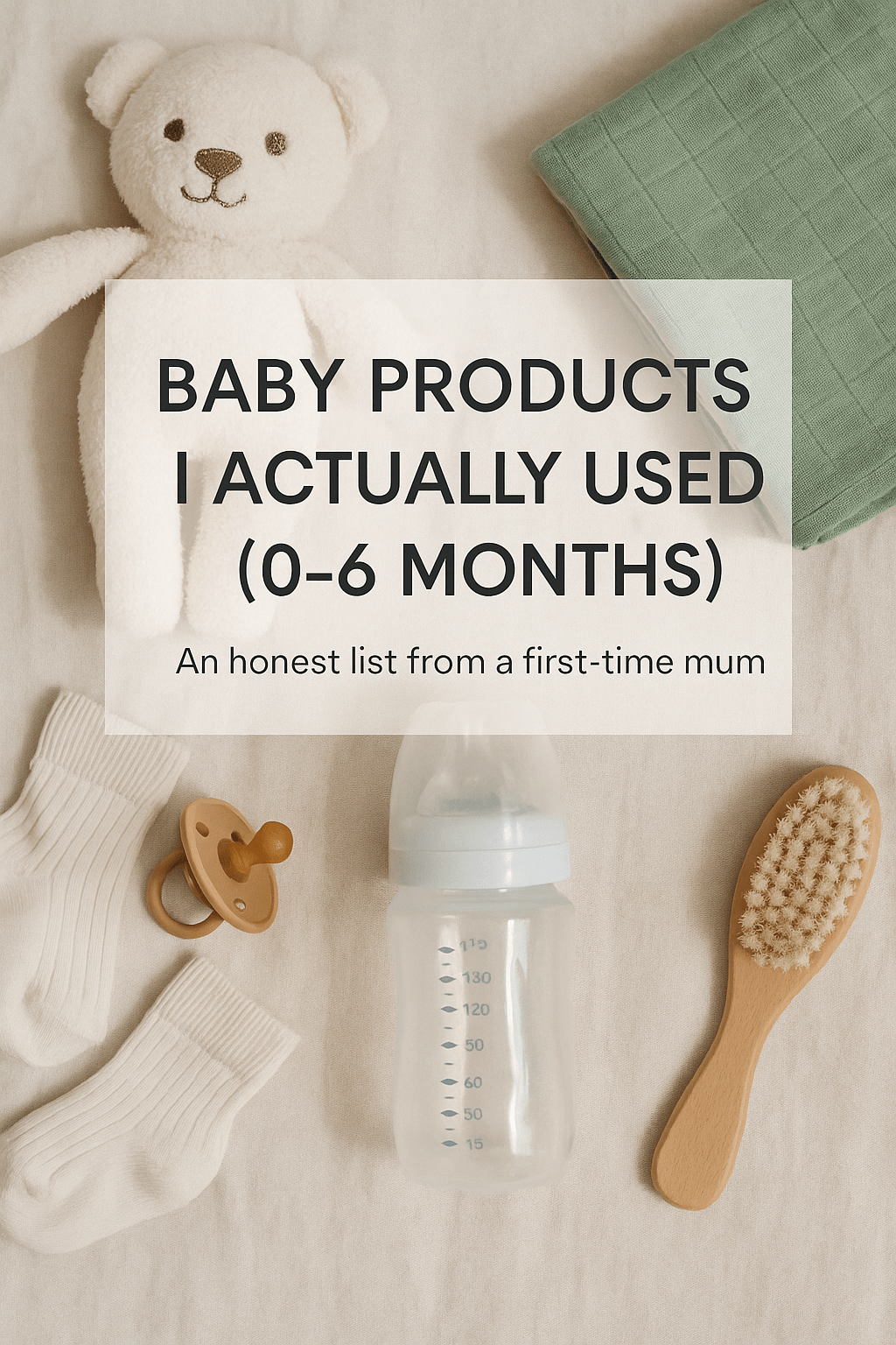 Baby Products I Actually Used (0–6 Months): Real Mum&nbsp;Edition