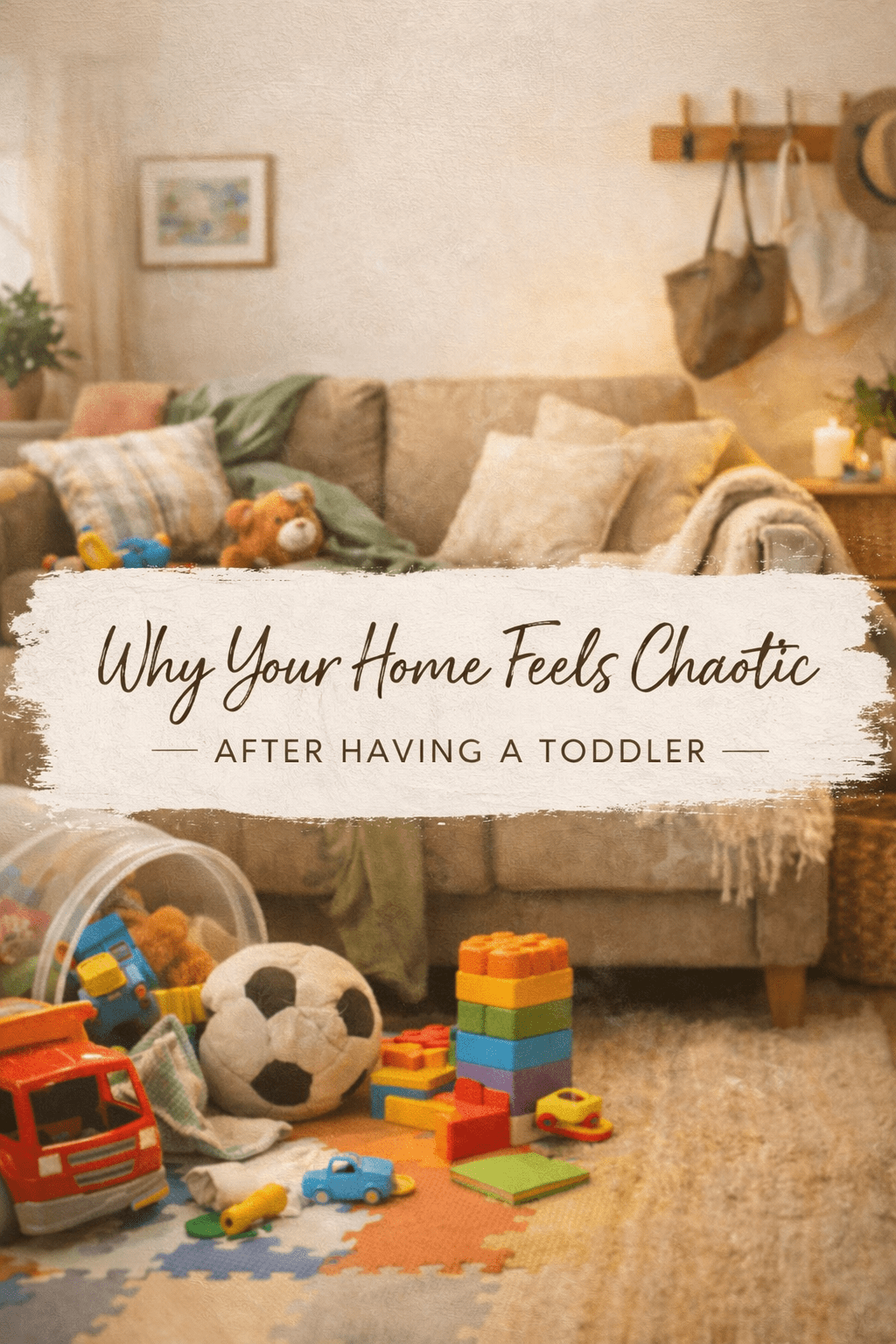 Why Your Home Feels Chaotic After Having a Toddler (Simple, Realistic&nbsp;Tips)