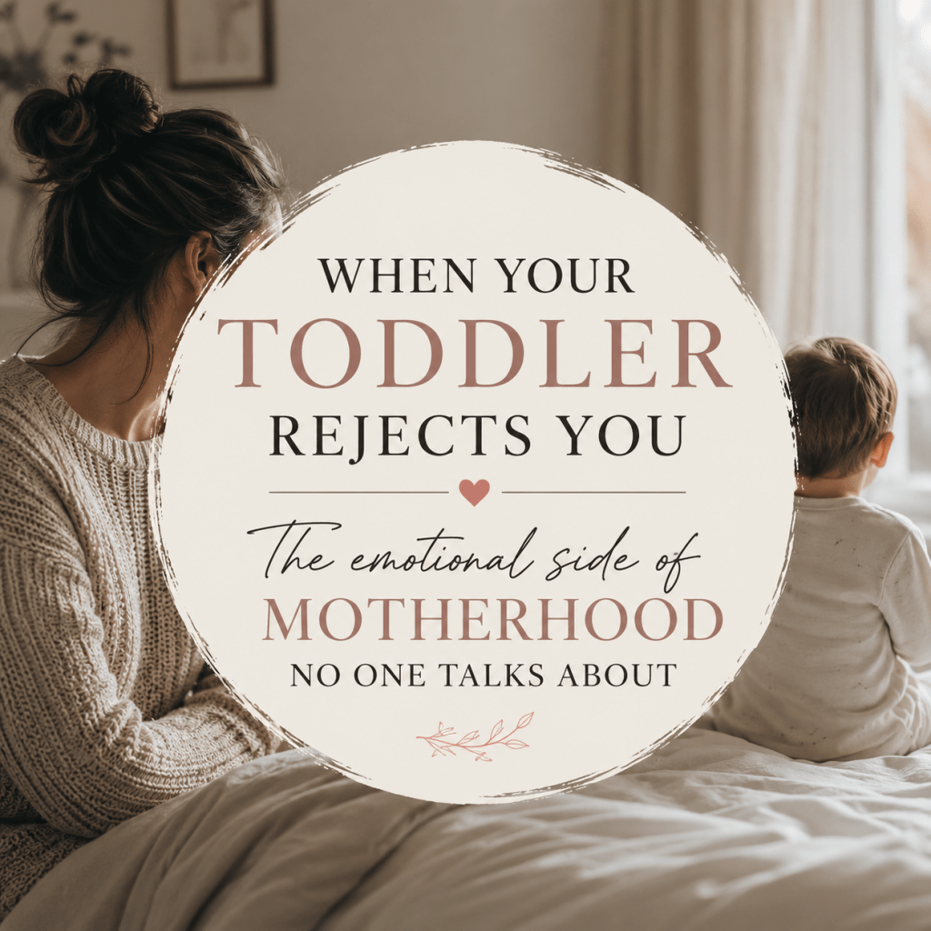 When Your Toddler Rejects You — The Emotional Side of Motherhood No One Talks About