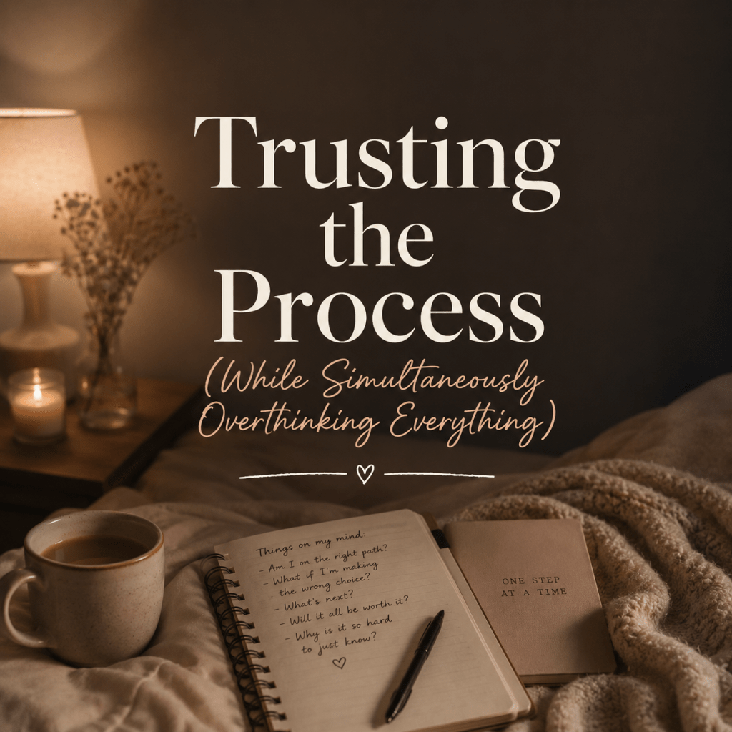 Trusting the Process While Overthinking&nbsp;Everything