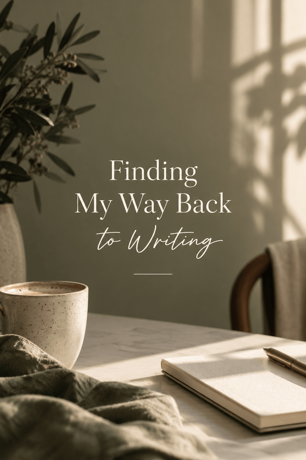 Finding My Way Back to&nbsp;Writing